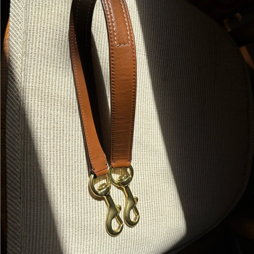 Coach Chestnut Leather Tote Bag - Picture 6 of 10